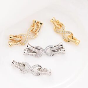 18k Diamond 4 legs Infinity closure