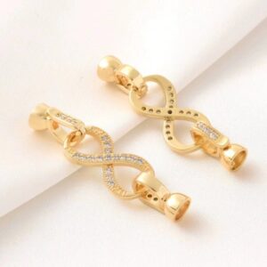 18k Dimond Infinity closure
