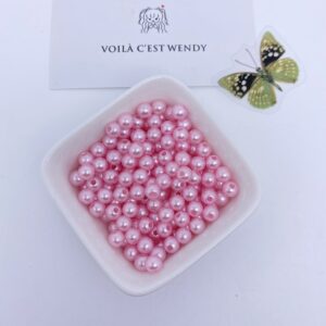 6mm  Colored pearls