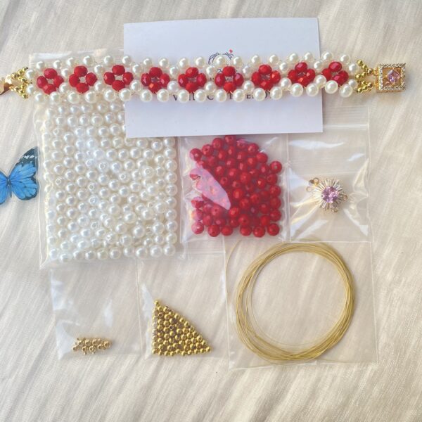 DIY Jewelry  Bracelet  Craft Kit – No.066 - Image 4