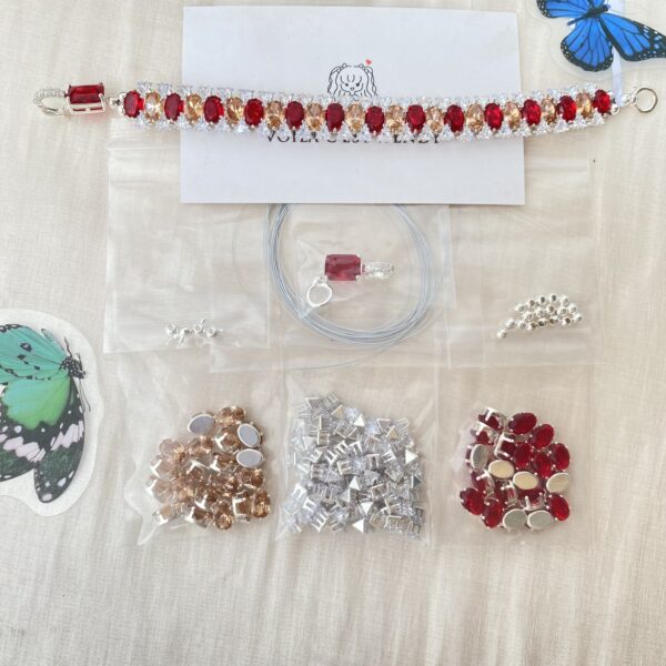 DIY Jewelry  Bracelet  Craft Kit – No.072 - Image 3