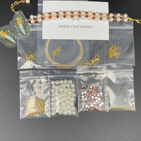 DIY Jewelry  Bracelet  Craft Kit – No. 088 - Image 4