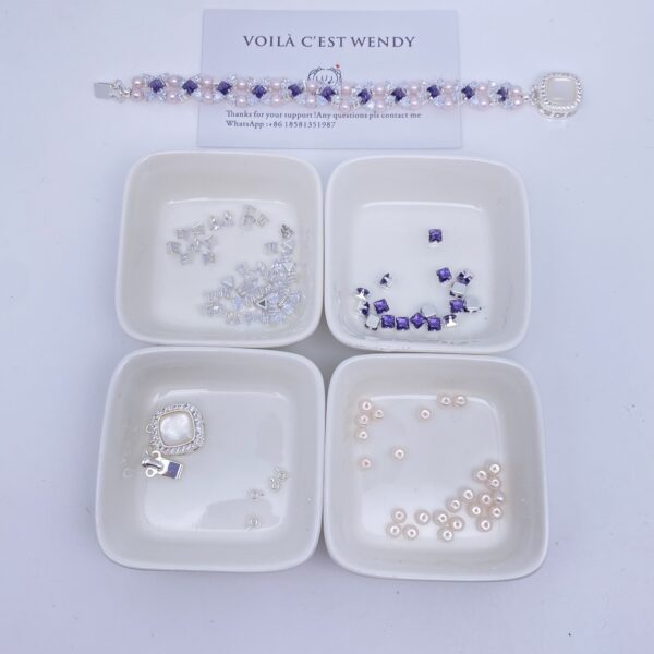 DIY Jewelry  Bracelet  Craft Kit – No. 111 - Image 4