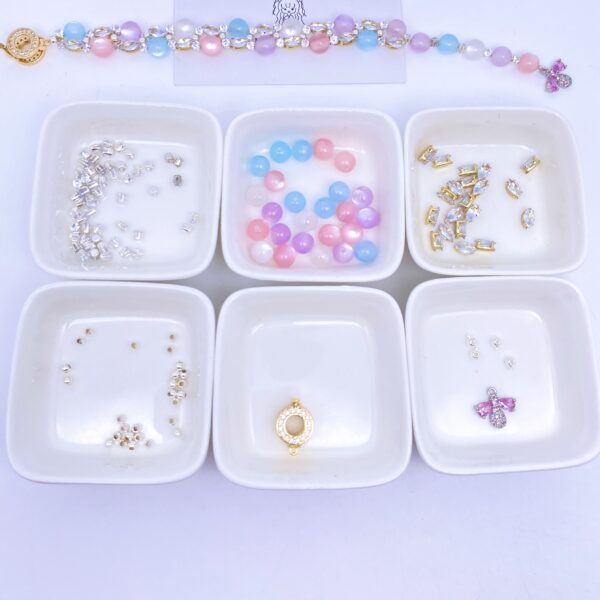 DIY Jewelry  Bracelet  Craft Kit – No. 136 - Image 6