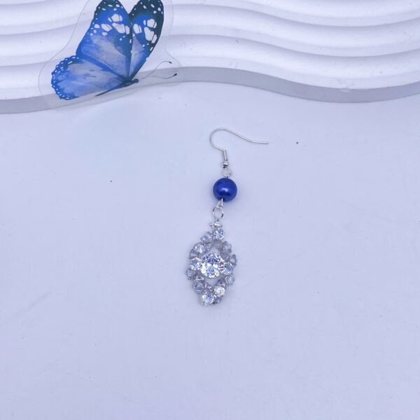 DIY Jewelry  Earring  Craft Kit – No. 142（earring 1 pair) - Image 4