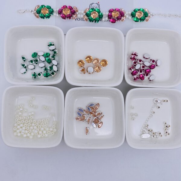 DIY Jewelry  Bracelet  Craft Kit – No. 166 - Image 5
