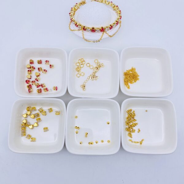 DIY Jewelry  Bracelet  Craft Kit – No. 175 - Image 4