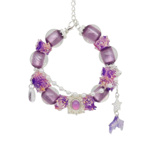 Amethyst Rose Enchantment Bracelet