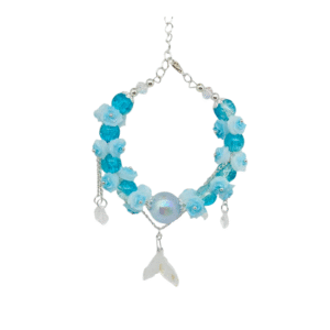 Mermaid's Azure Garden Bracelet